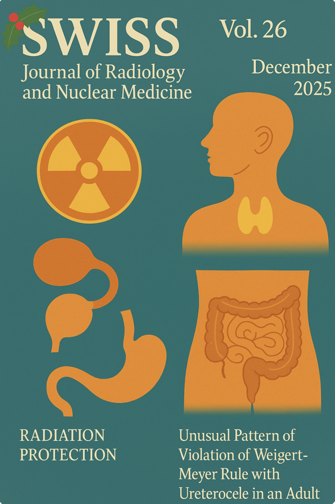 					View Vol. 26 No. 1 (2025): A Case of Radiation-induced Differentiated Thyroid Cancer - Pediatric Ovarian Torsion at Two Years of Age: A Rare Gynecological Emergency - From Fibroscan to 2D Shear Wave Elastography: Technological Evolution or Diagnostic Substitution in Liver Fibrosis Assessment? - Comparison of diagnostic performance of CT with rectal contrast vs. CT with rectal and intravenous contrast for the diagnosis of acute appendicitis - Unusual Pattern of Violation of Weigert Meyer Rule with Ureterocele in an Adult: A Case Report and Literature Review with Review of Associated Embryology
				