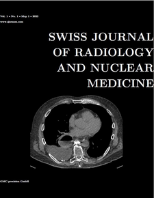 Cover of the first issue of Swiss Journal of Radiology and Nuclear Medicine