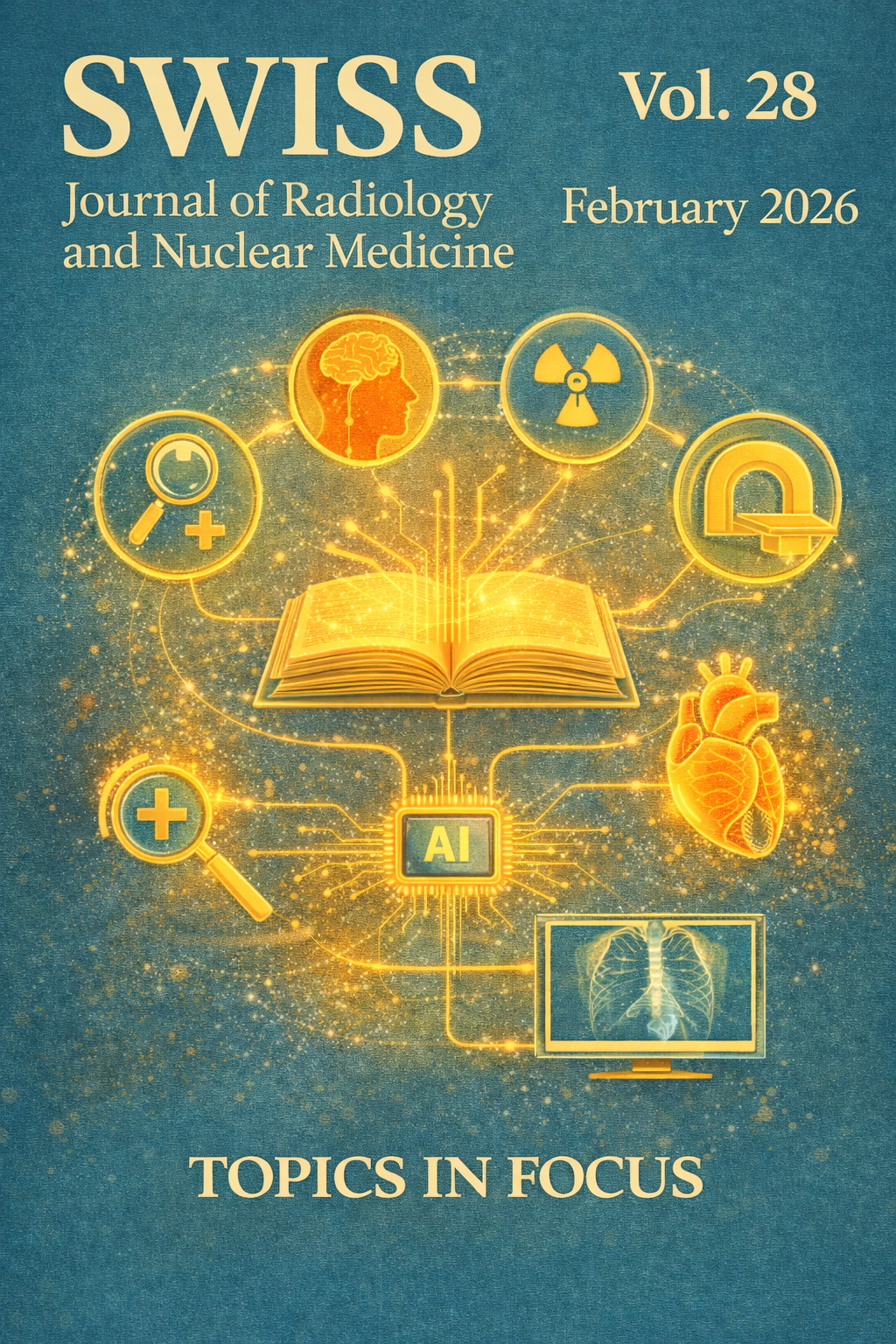 					View Vol. 28 No. 1 (2026): Rare Skeletal Scintigraphy Findings in Sickle Cell Disease - Nutcracker-like Phenomenon Secondary to Severe Scoliosis - Papillary carcinoma on intranodal thyroid ectopy - Brainstem Lesion as an Unusual Presentation of Neuroborreliosis - Transverse Testicular Ectopia - Tarsal Tunnel Syndrome Secondary to Neurovascular Conflict 
				
