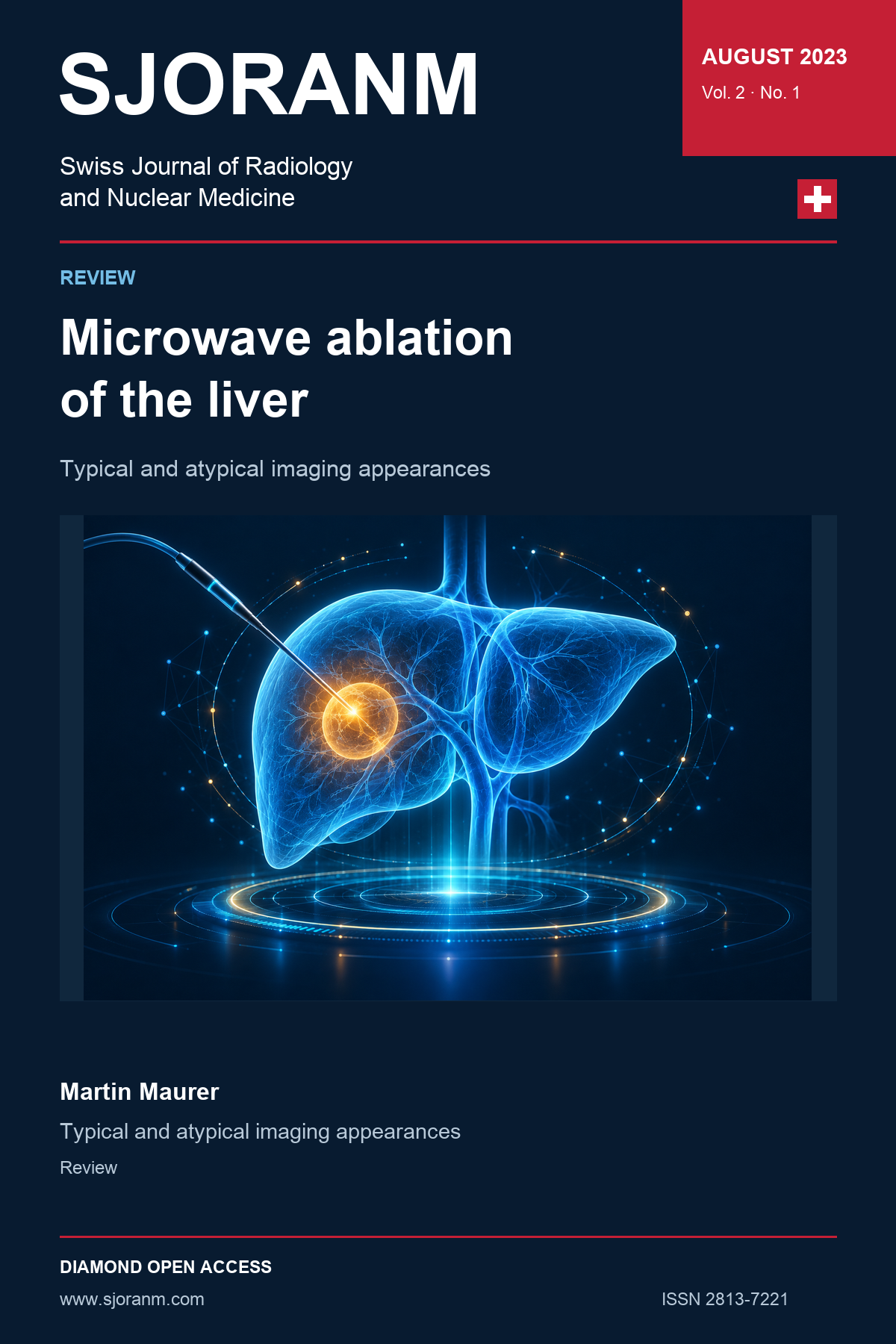 SJORANM article cover, Vol. 2 No. 1 (2023). Holographic symbolic illustration for article 10.