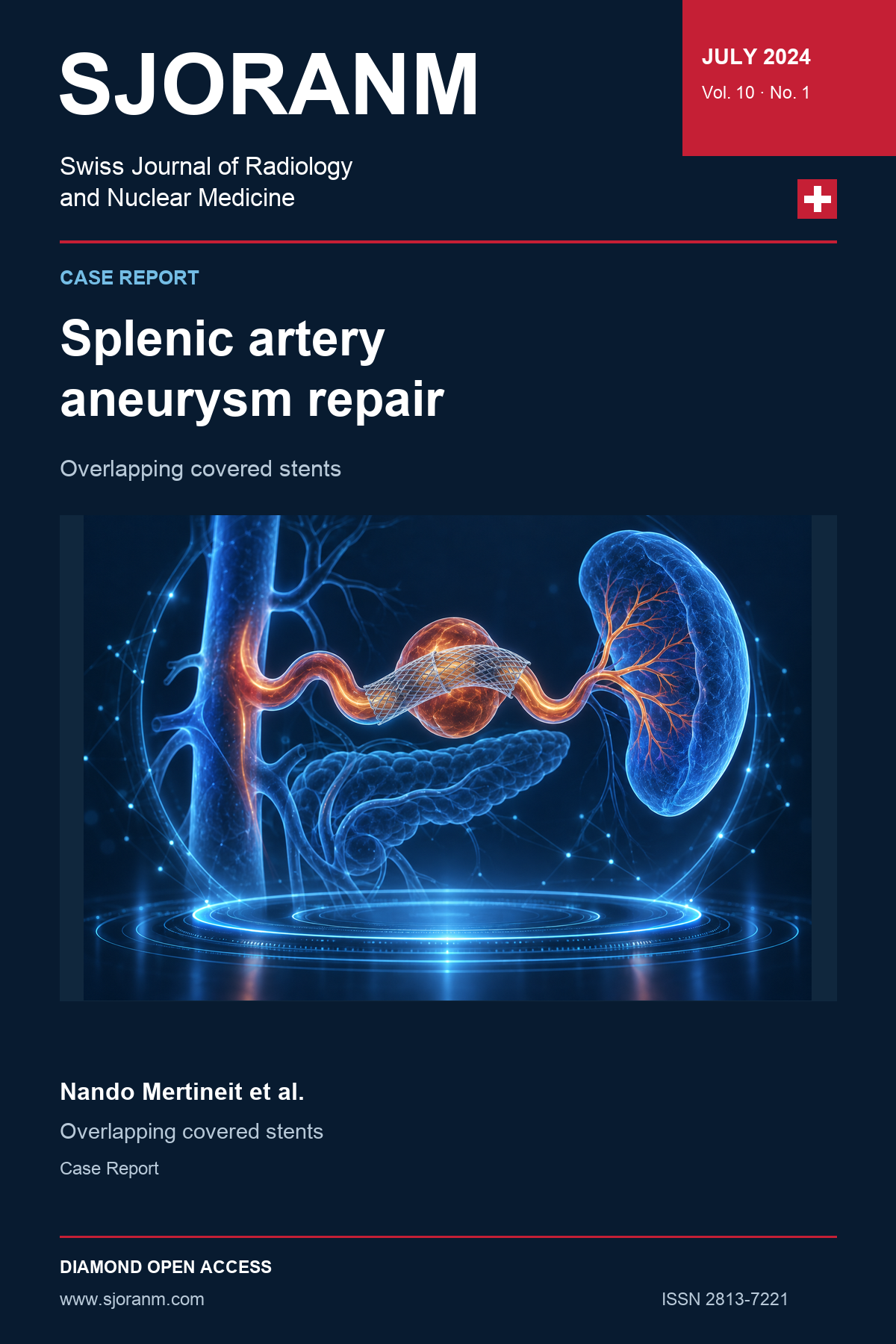 SJORANM article cover, Vol. 10 No. 1 (2024). Holographic symbolic illustration for article 39.